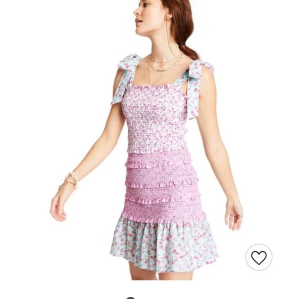 LoveShackFancy x Target Adeline Tie Strap Mini Dress